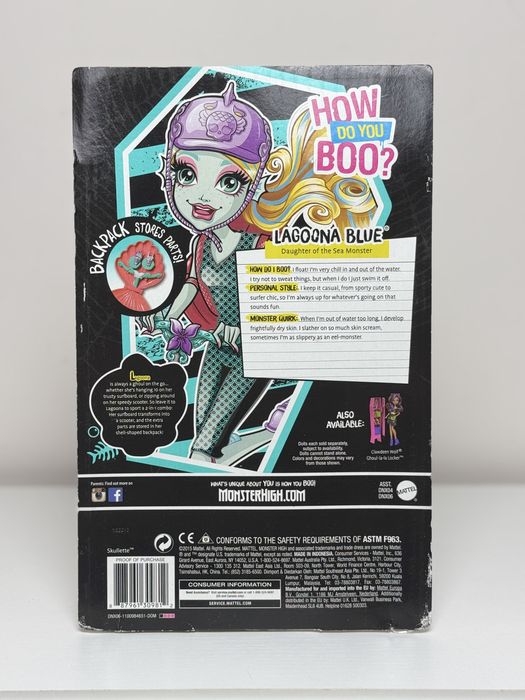 Лагуна Блю Surf- To-Turf Scooter Vehicle with Lagoona Blue Doll