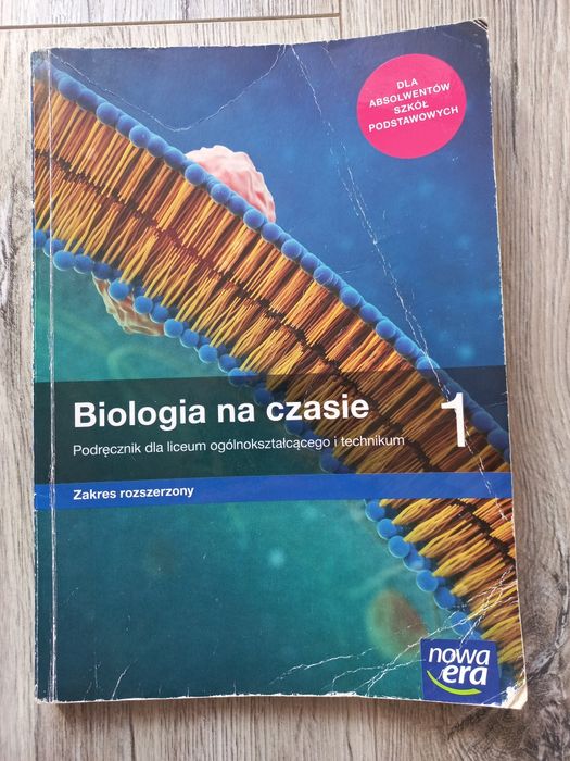 Podręcznik Biologia na czasie 1 zakres rozszerzony