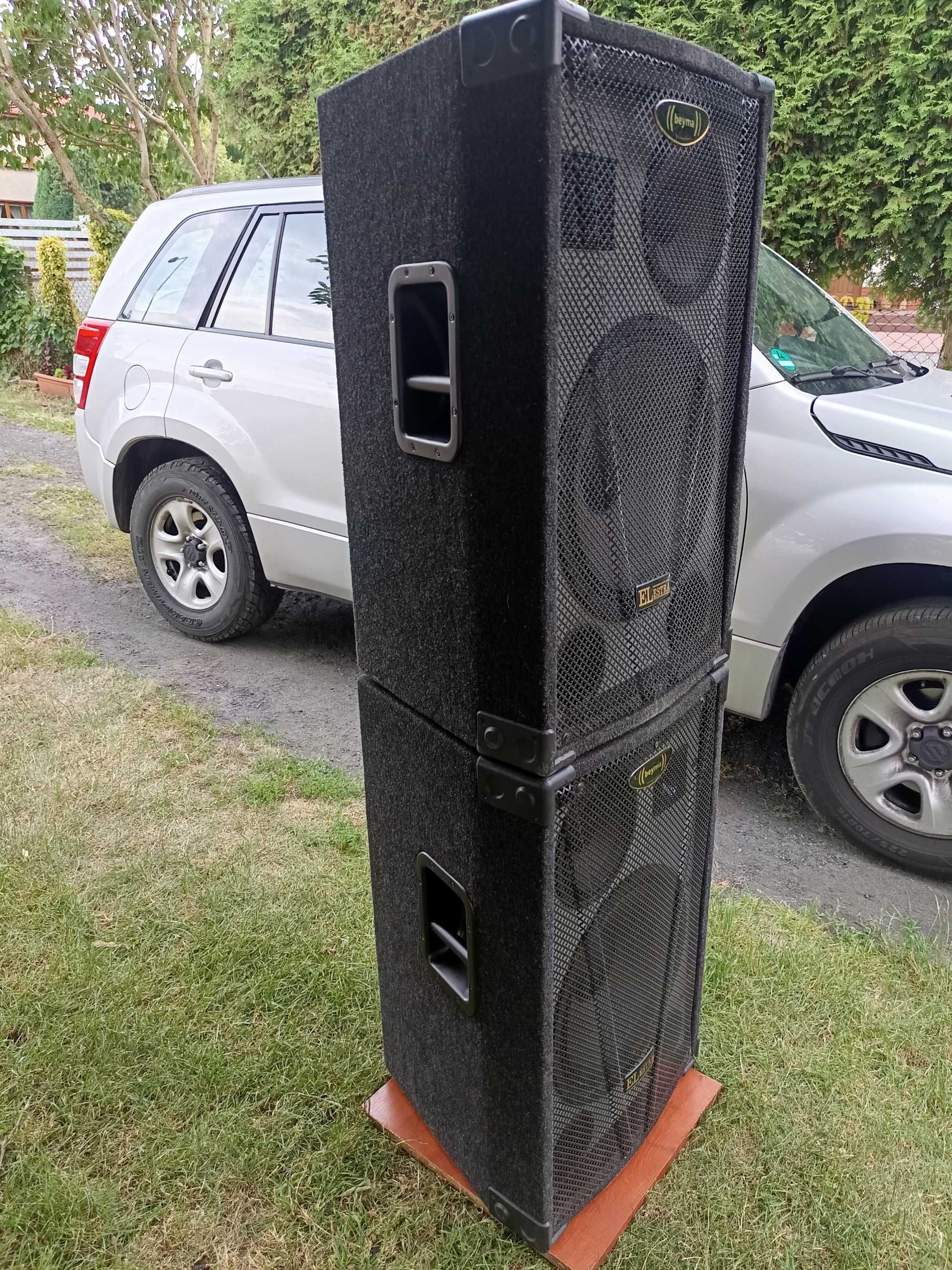 Zawodowe Nagłośnienie Estradowe ELESTRA 500 Wat dla DJ lub Zespołu
