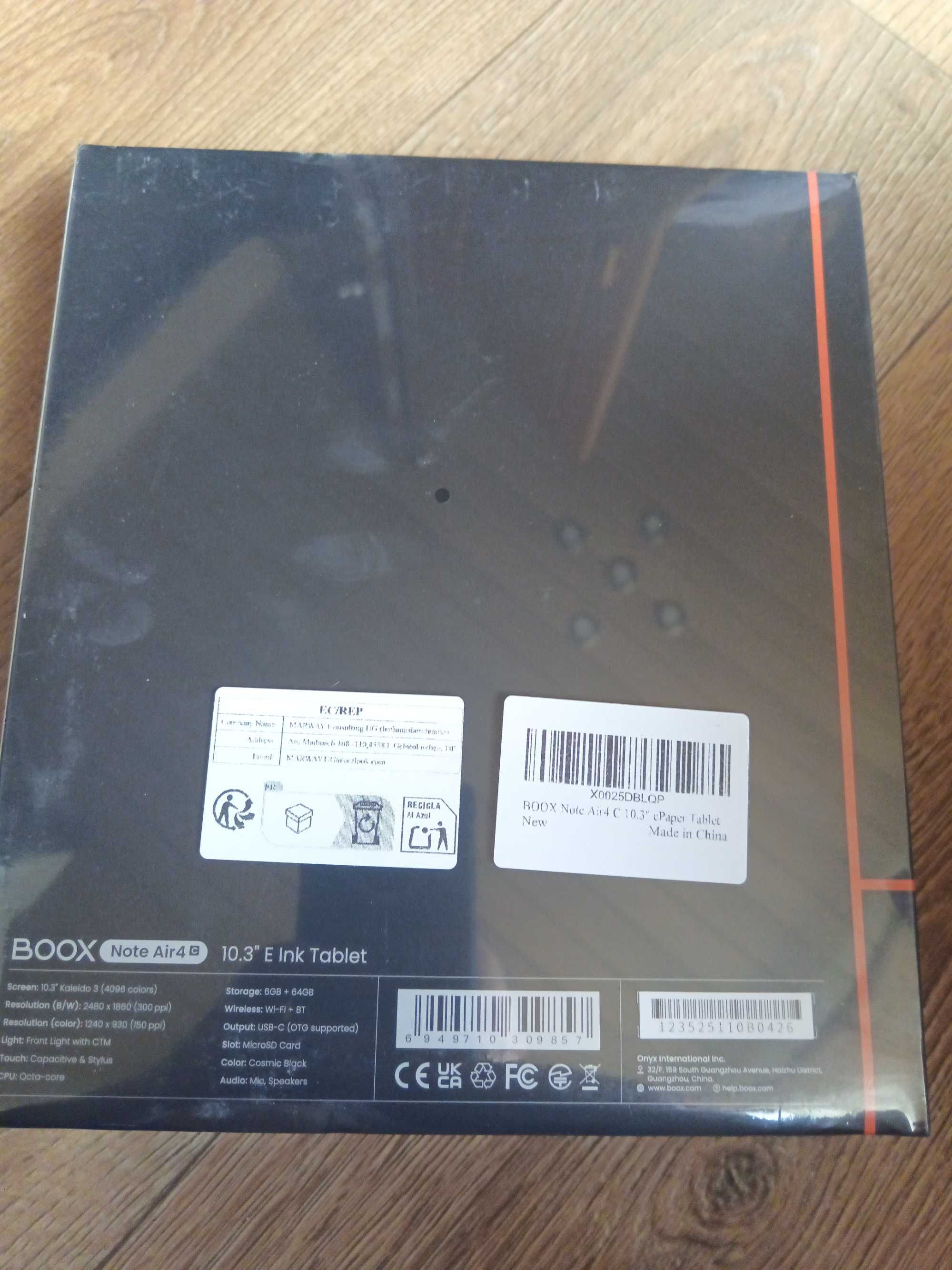 Електронна книга Onyx Boox Note Air 4 C Нова  Запакована