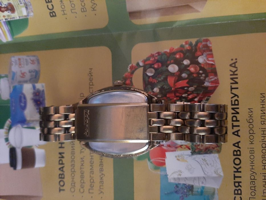 Механичемкие часы Рекорд 17 камнец