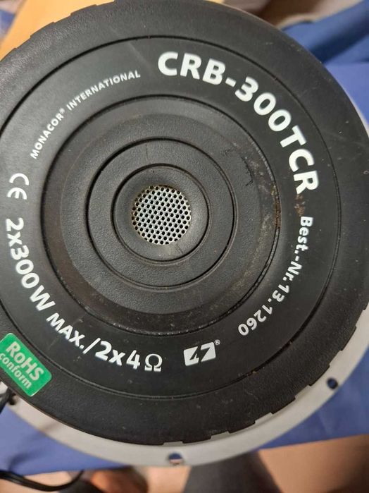 Subwofer skrzynia basowa blaupunkt 2x300W