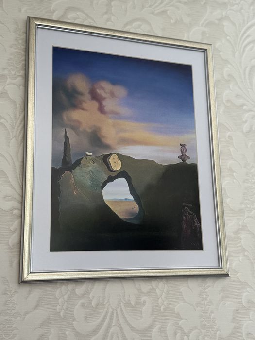 Obraz Salvador Dali w szkle antyrefleksyjnym