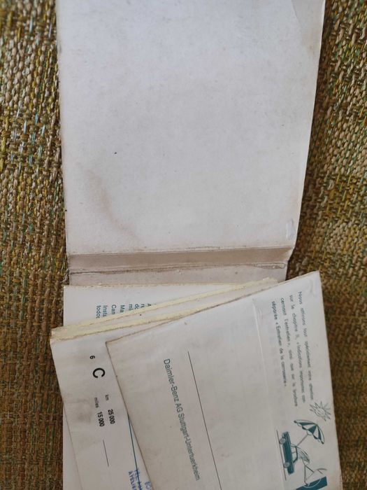 Catalogo Mercedes W114 W115