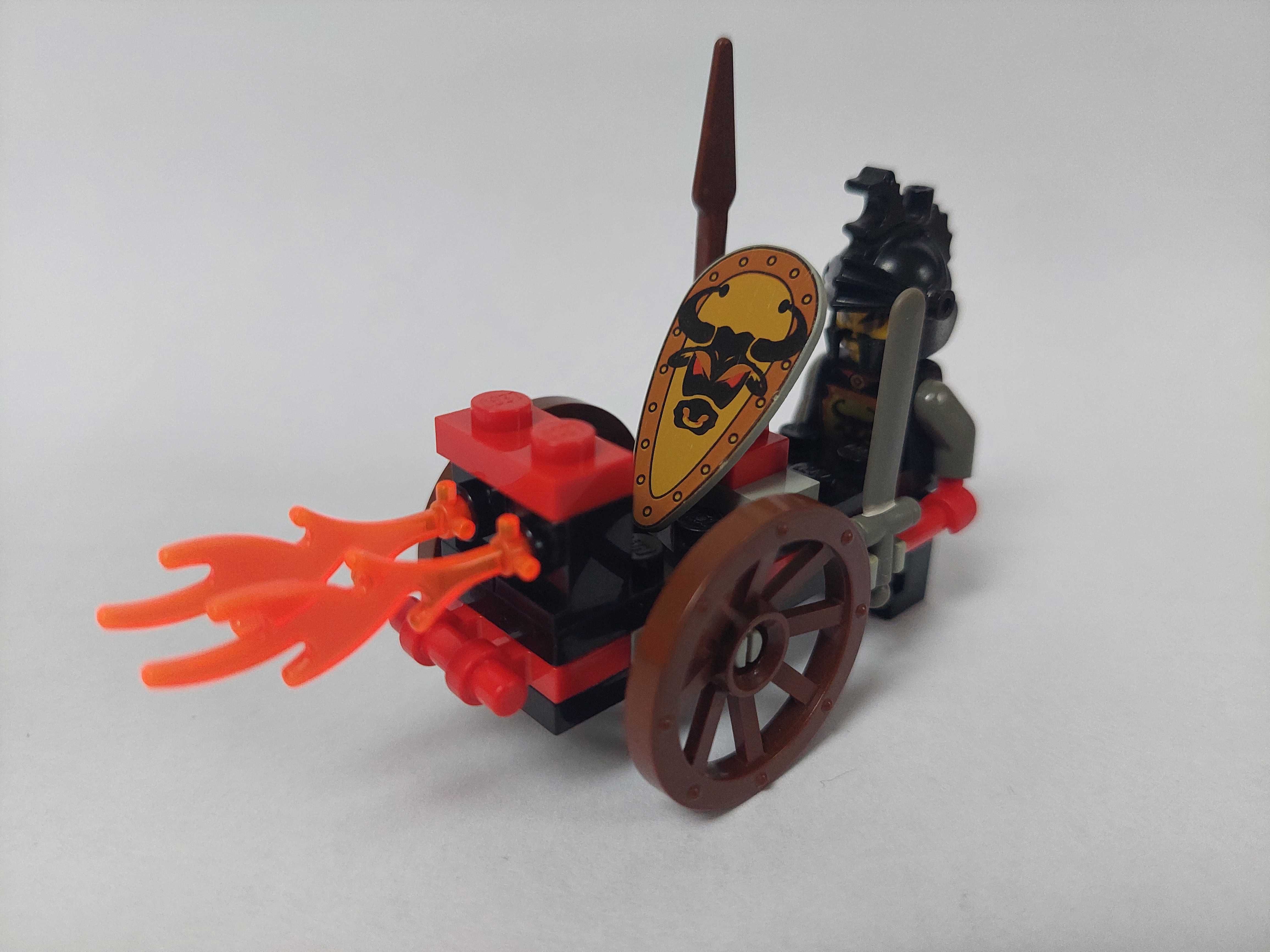 Lego Castle 4807/1288 Fire Attack -Atak ogniowy -Cedric the Bull kompl