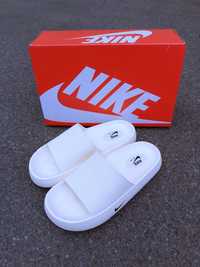ЖЕНСКИЕ шлёпанцы Nike уличные тапочки белые Найк 36-41