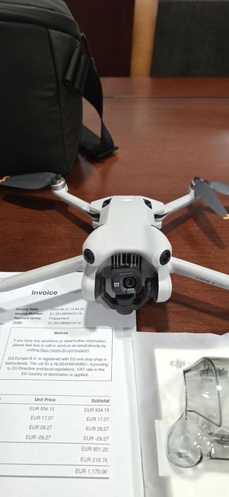 DJI Mini 4 Pro + RC2 Fly More Combo Fatura DJI