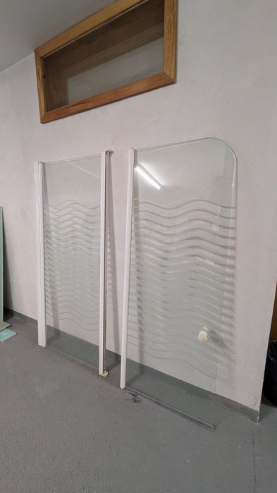 Portas de vidro para banheira