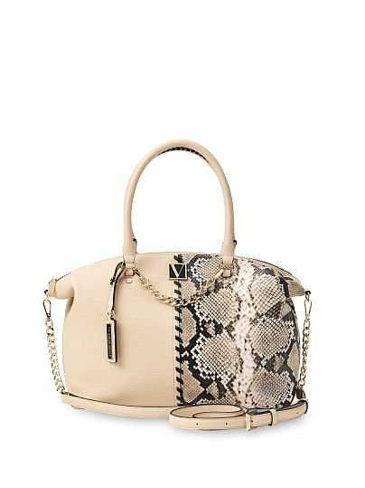 Сумка Victoria's Secret. Нежный бежевый принт