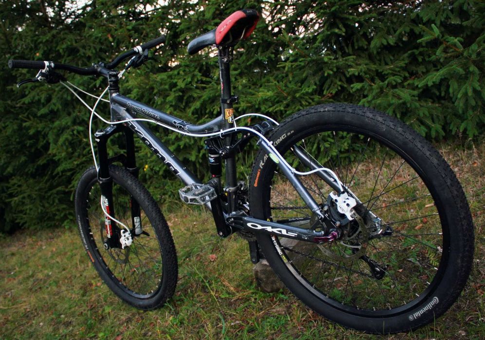 KONA DAWG deluxe WySyŁkA FULL 3x9 BOMBER deore FOX fuel trance spark