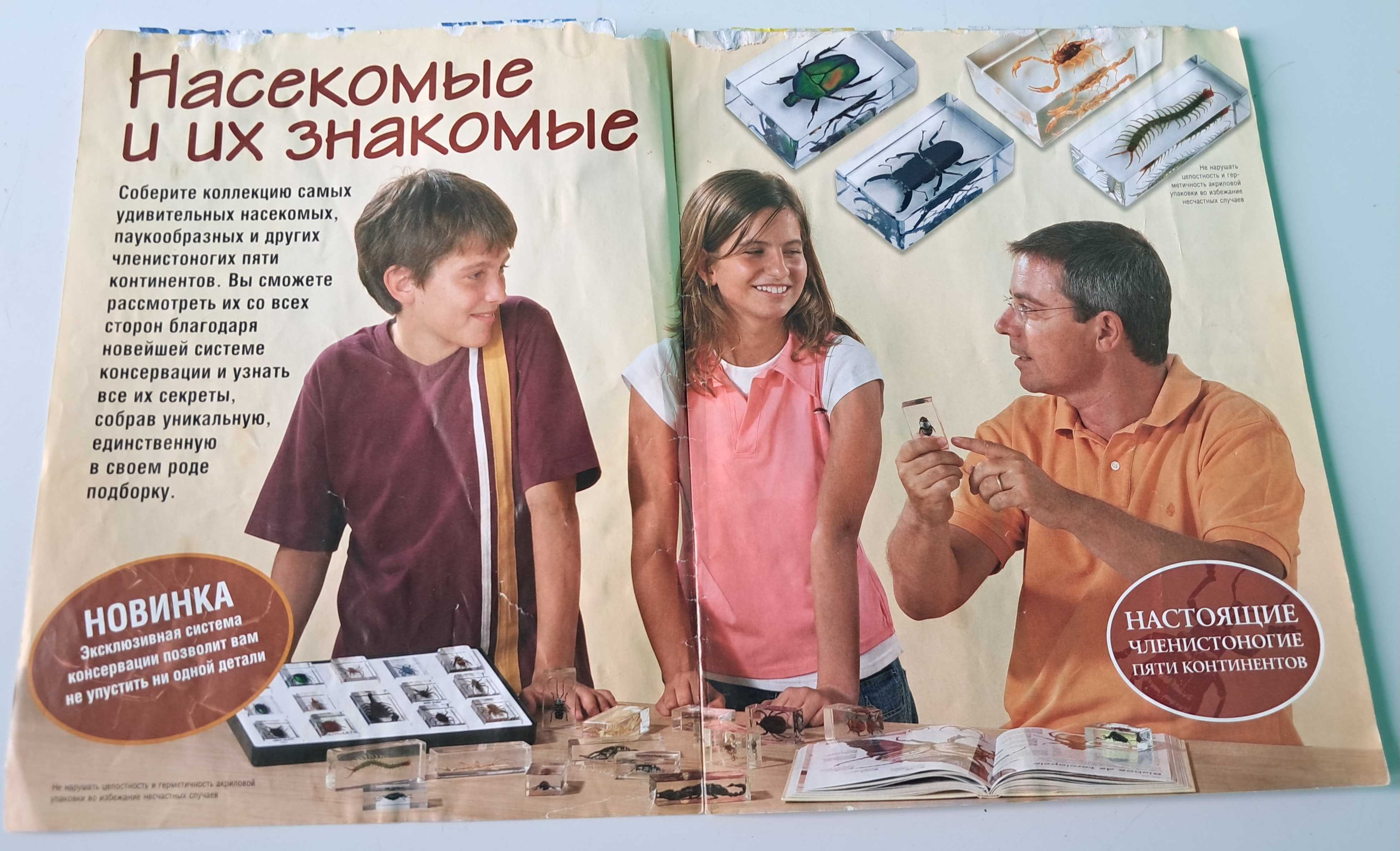 Журнал "Насекомые и их знакомые" Deagostini описание коллекции
