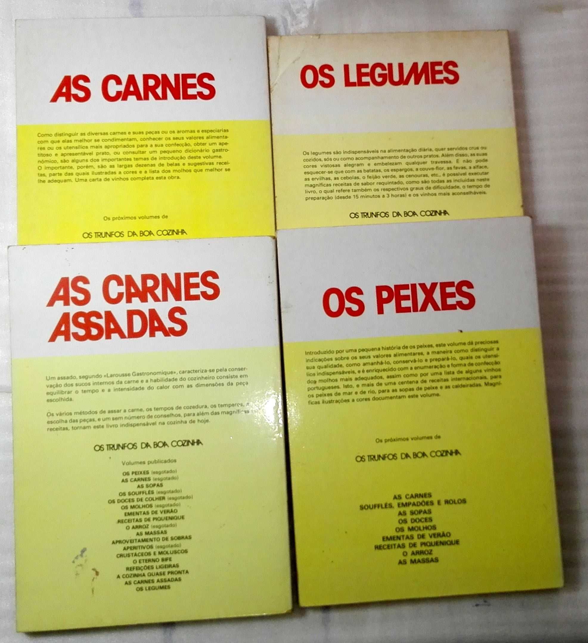 Livros Os Trunfos da Boa Cozinha