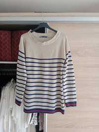 Sweter damski w paski house m