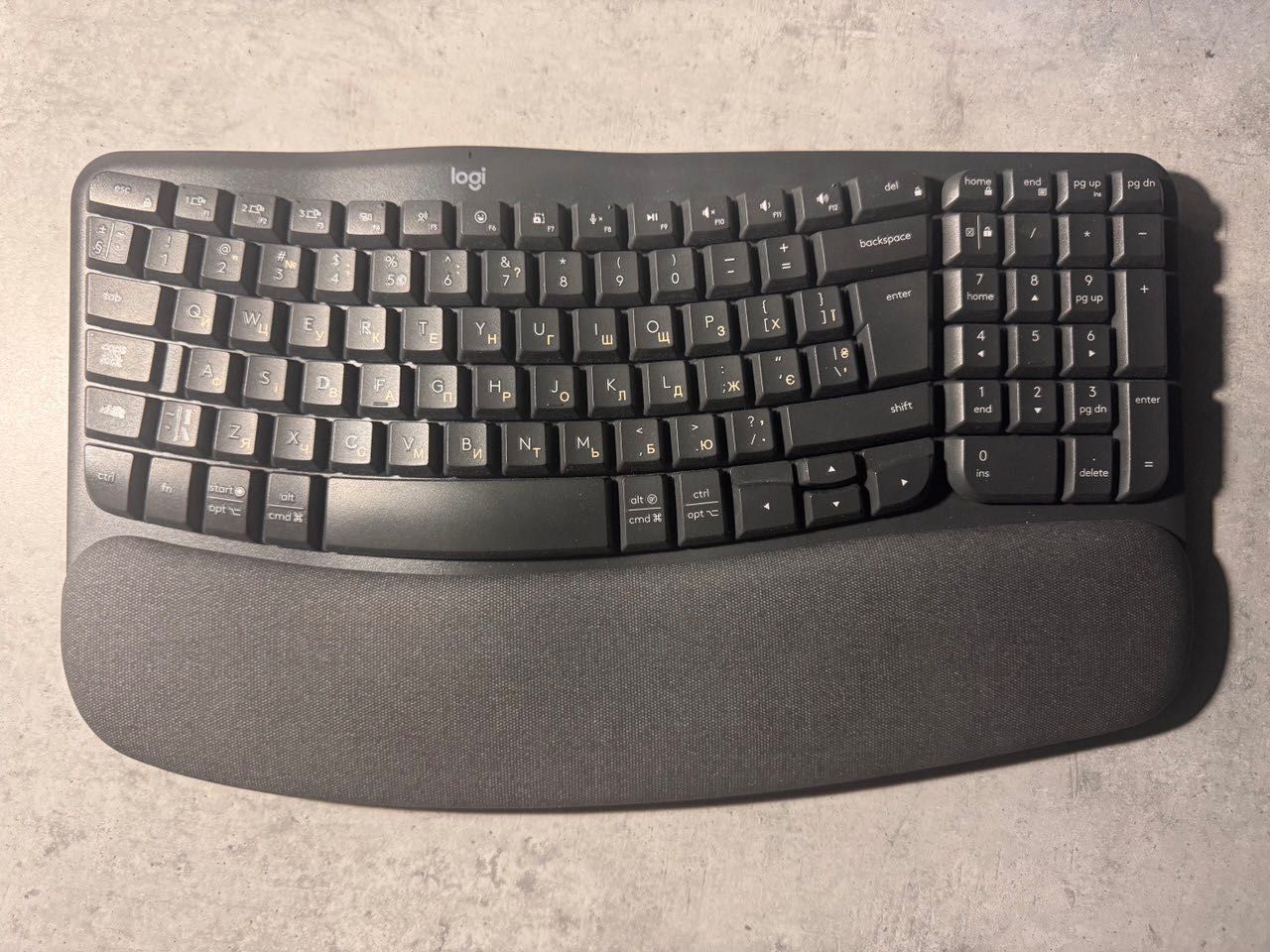 Клавиатура Logitech wave keys
