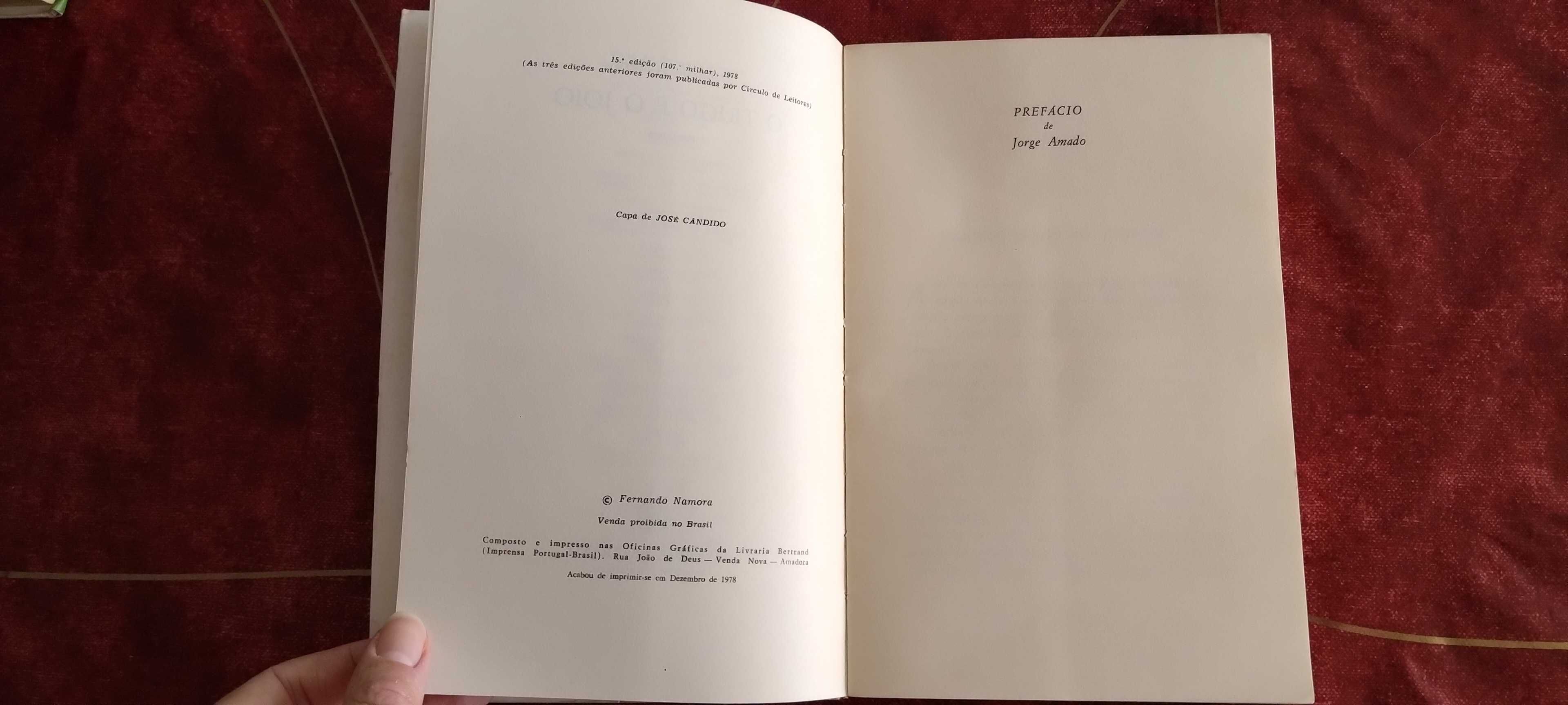 Livro "O Trigo e o Joio" de Fernando Namora de 1978