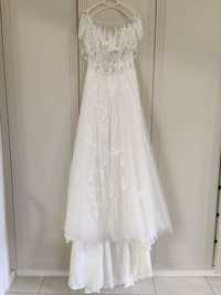 Розкішна весільна сукня в ідеальному стані, розмір S/M