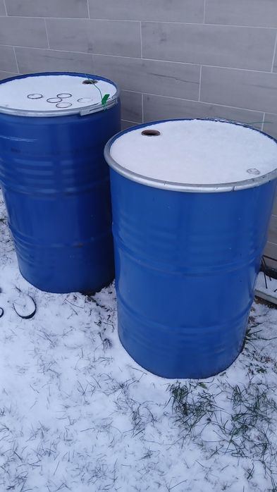 Beczka metalowa 200 litrów zbiornik