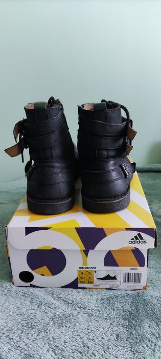 Buty męskie skórzane wysokie KicKers r.41