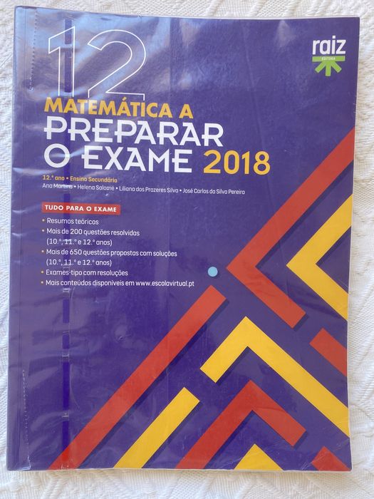 Livro Exames Matemática