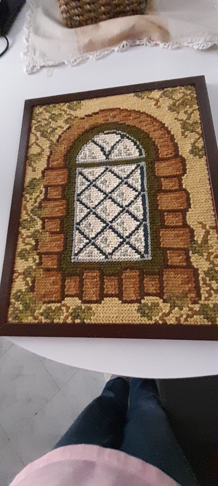 Quadro em ponto fino de Arraiolos
