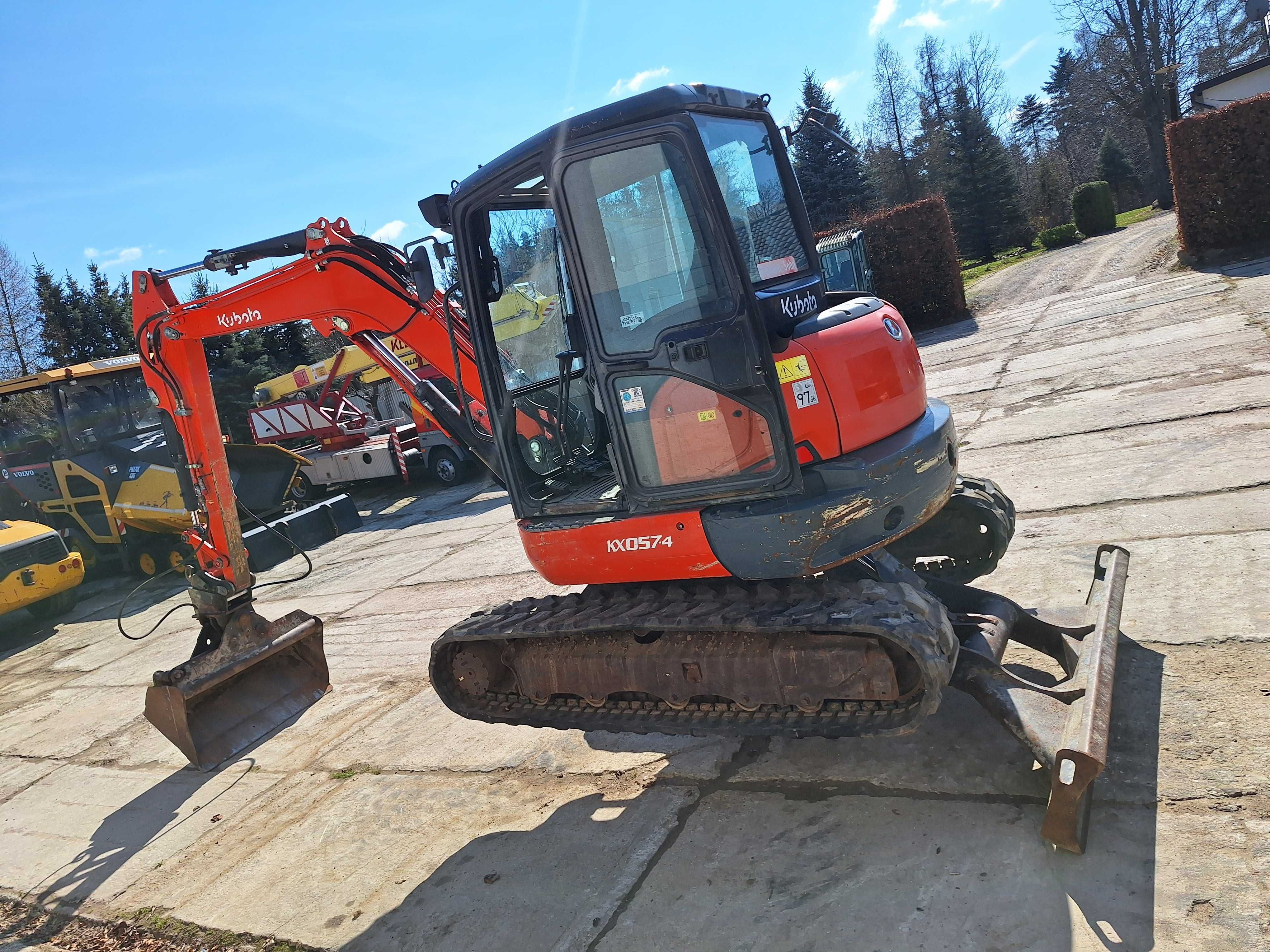 Kubota KX057-4, r 2014, niemcy