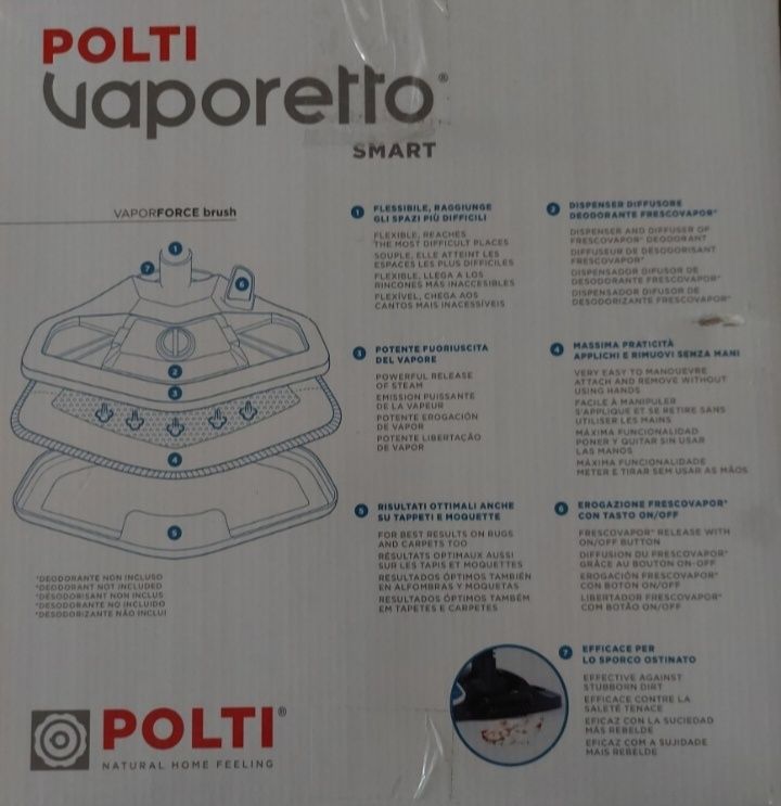 Aspirador vapor - Polti Vaporetto Smart 100_T