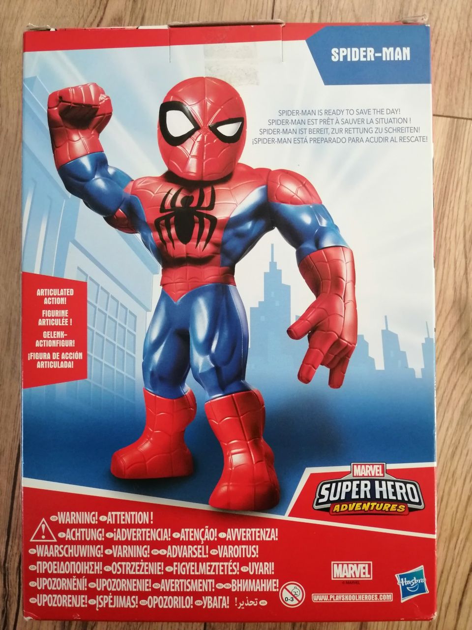 J.Nowa figurka Spiderman Mega Mighties Hasbro