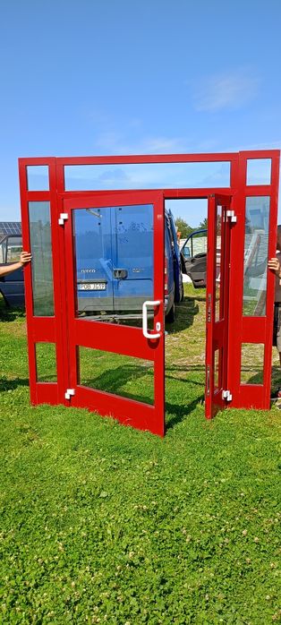 Drzwi aluminiowe używane z Niemiec super stan dostawa gratis cały Kraj