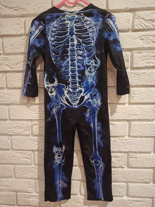 Kostium strój bal kosciotrup 3/4 latka 98/104