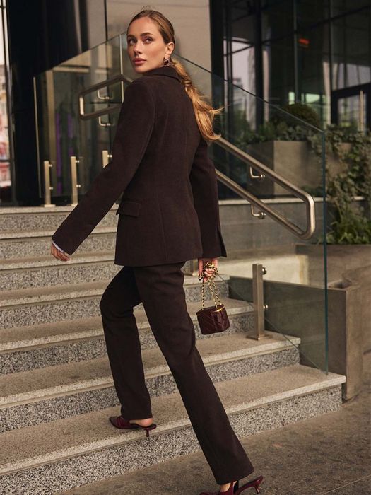 Приталений піджак one by one вельвет