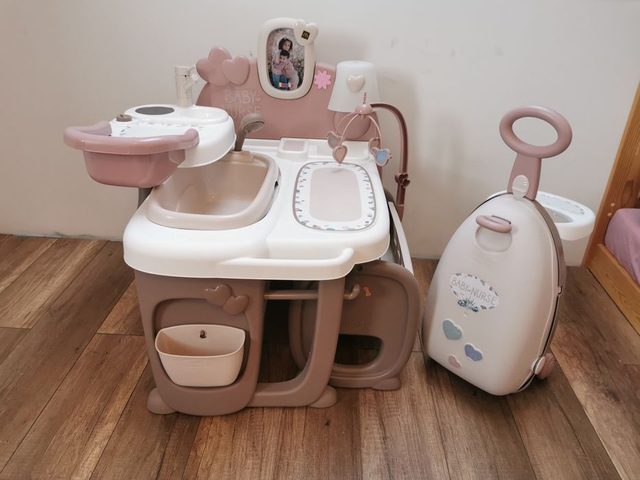 Smoby Baby Nurse +Baby Nurse Wielofunkcyjna walizka