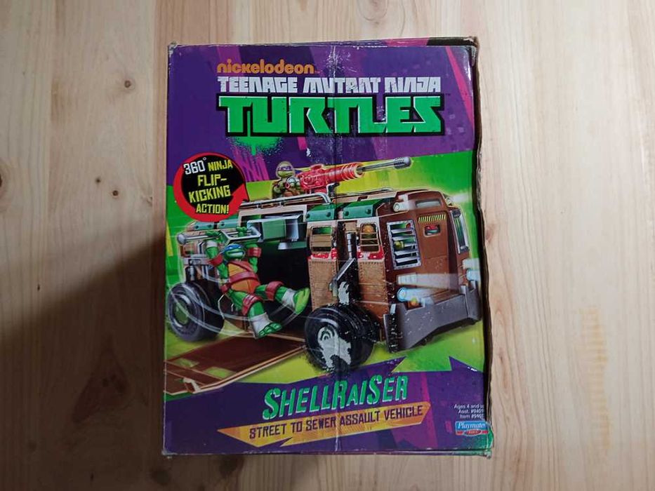 Caixa Teenage Mutant Ninja Turtles Shellraiser