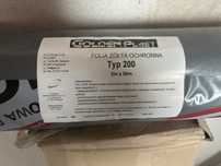 Folia żółta ochronna LDPE 2x50m