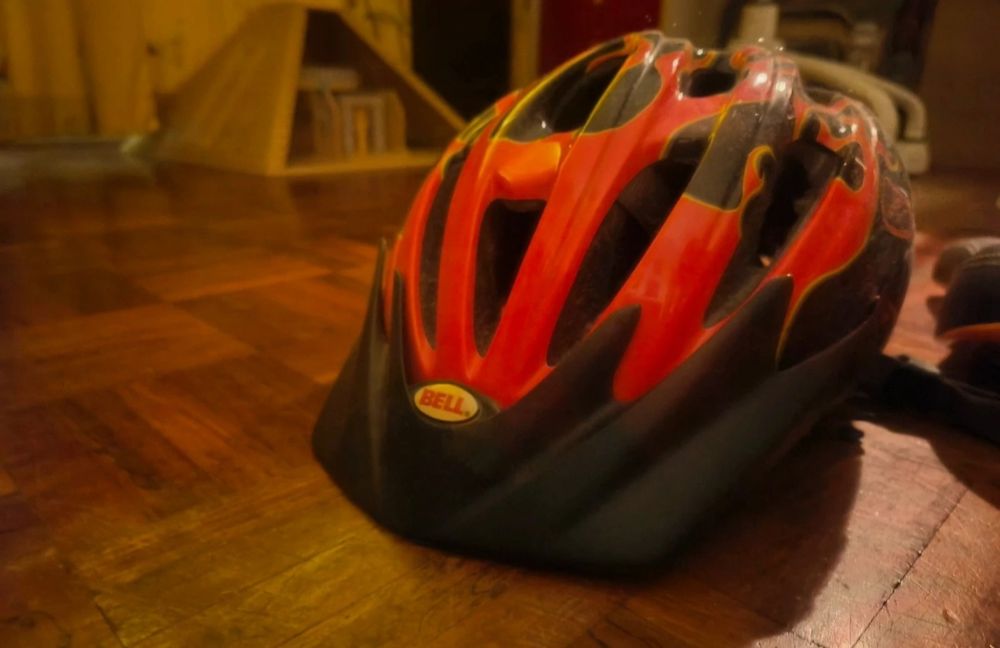 Capacete e Selim Bicicleta Criança