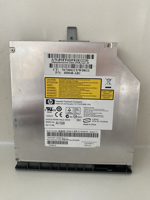 HP DVD-RW Drive AD-7530B64739004916354123