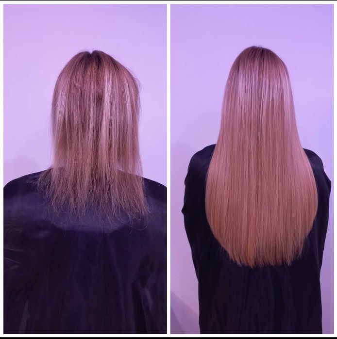 Przedłużanie zagęszczanie włosów