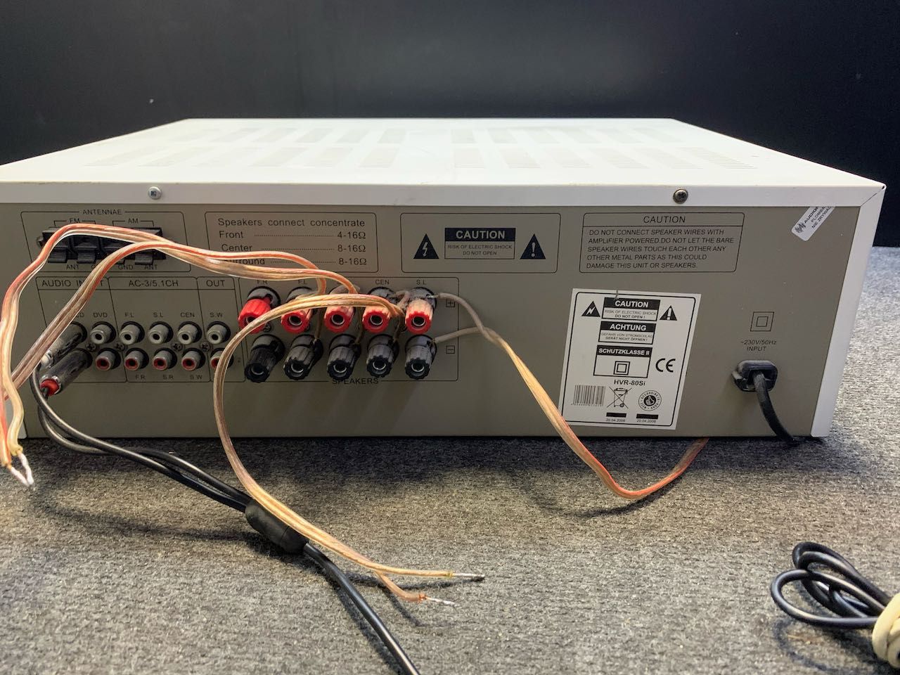 amplituner wzmacniacz McVoice HVR-80 Amplituner 5.1