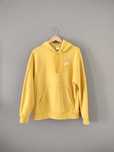 Żółte Hoodie Bluza z Kapturem Nike M