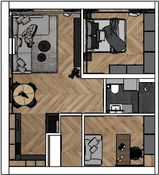 Cesja mieszkania WOŁOMIN – 3 pokoje z ogrodem i parkingiem w cenie!