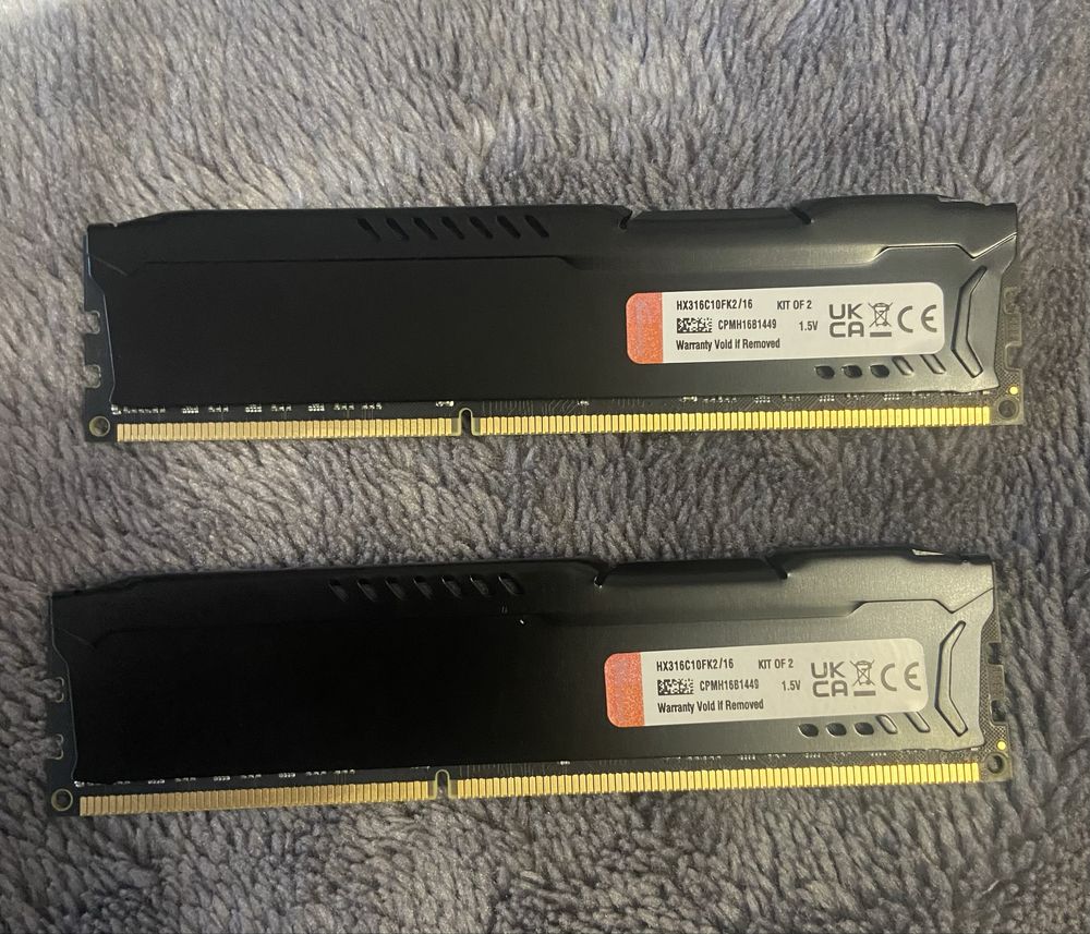 оперативная память Kingston HyperX Fury DDR3 1600MHz 16Gb