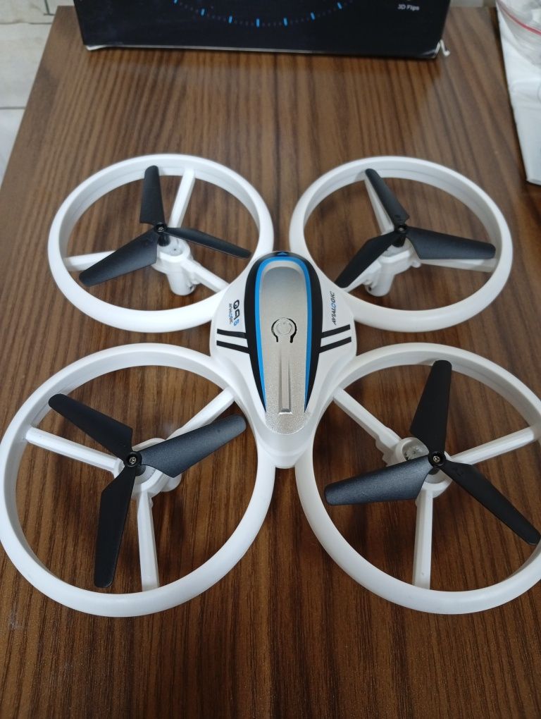 Dron świecący LED dla dzieci Q9s, helikopter zdalnego sterowania z nie