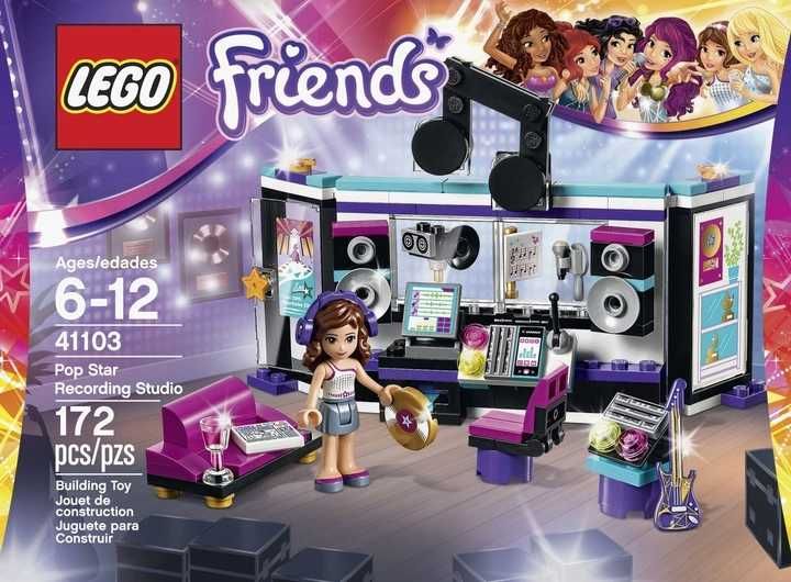 Конструктор LEGO Friends Поп-зірка у студії звукозапису