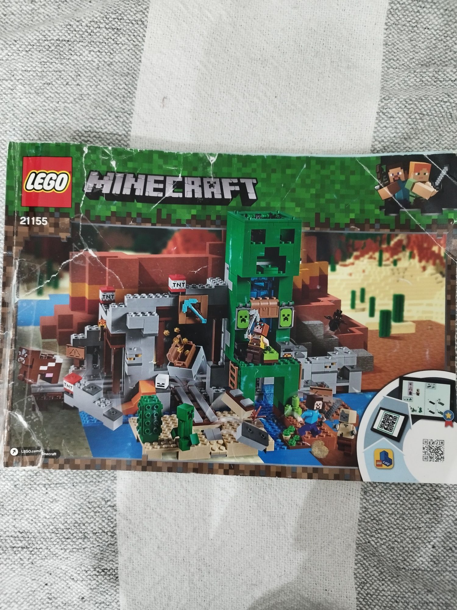 LEGO Minecraft 21155 Kopalnia Creeperów