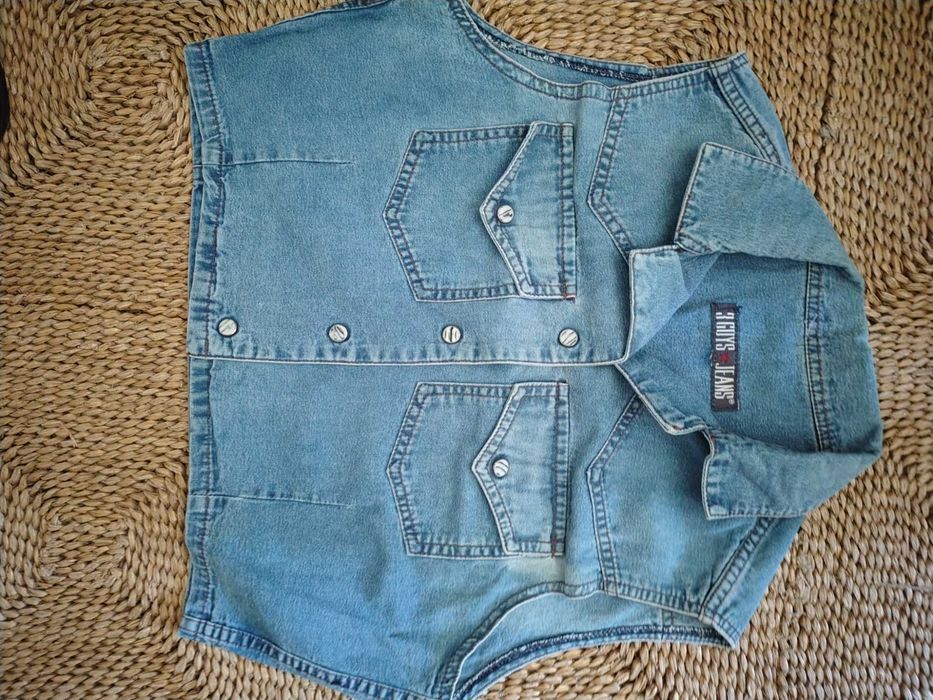 Kamizelka/katana jeansowa  " 3GUJS*Jeans "