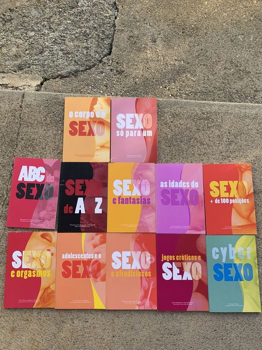 Coleção livros do sexo - vários