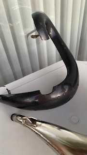 Escape Ktm oferta de Proteçao carbono