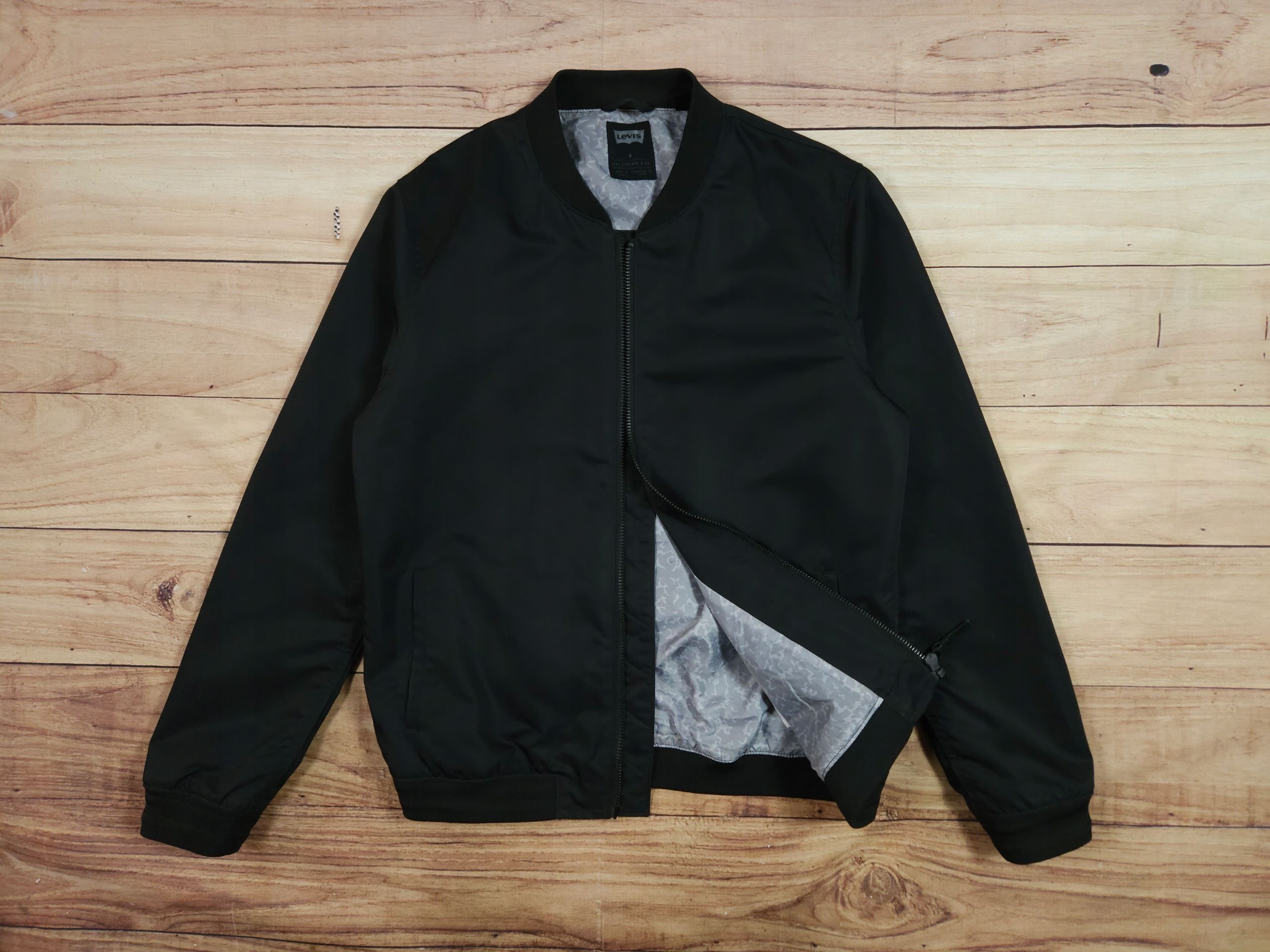 LEVI'S Kurtka Bomberka Męska Czarna r. M