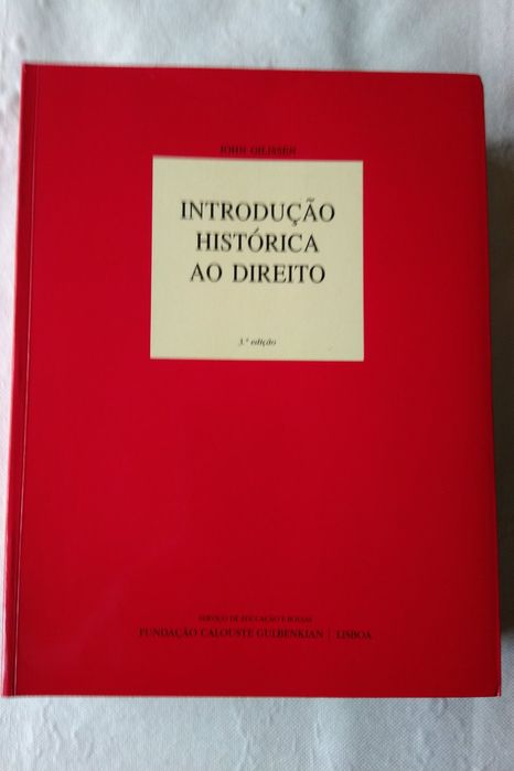 Introdução Histórica ao Direito