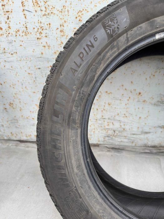 Зимняя резина Michelin Alpin 6 225/55/R17 , 2020, DOT 4420, 2 шт