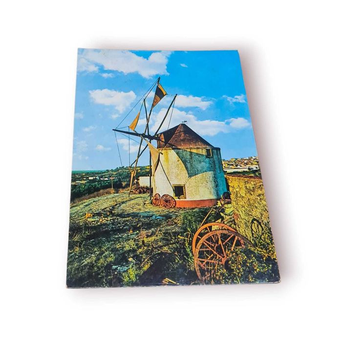 Postal Vintage “Moinho de Palmela – Portugal” (n.º 501)–Década 1970/80